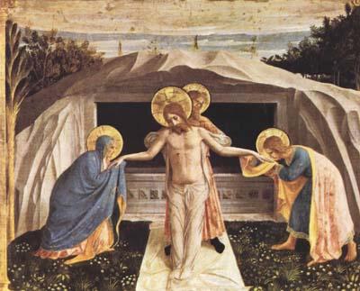 Fra Angelico Entombment (mk08) oil painting image
